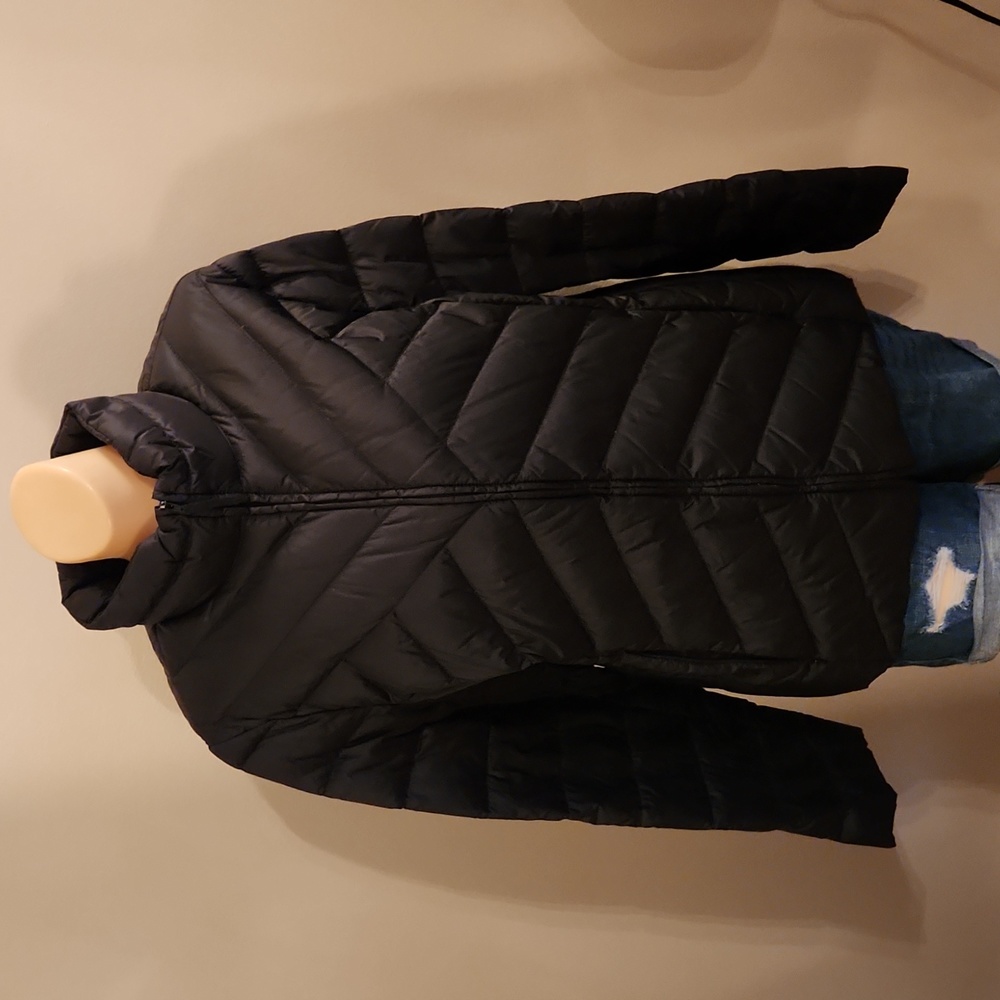 Talbots Black W's Puffer Jacket Size XL